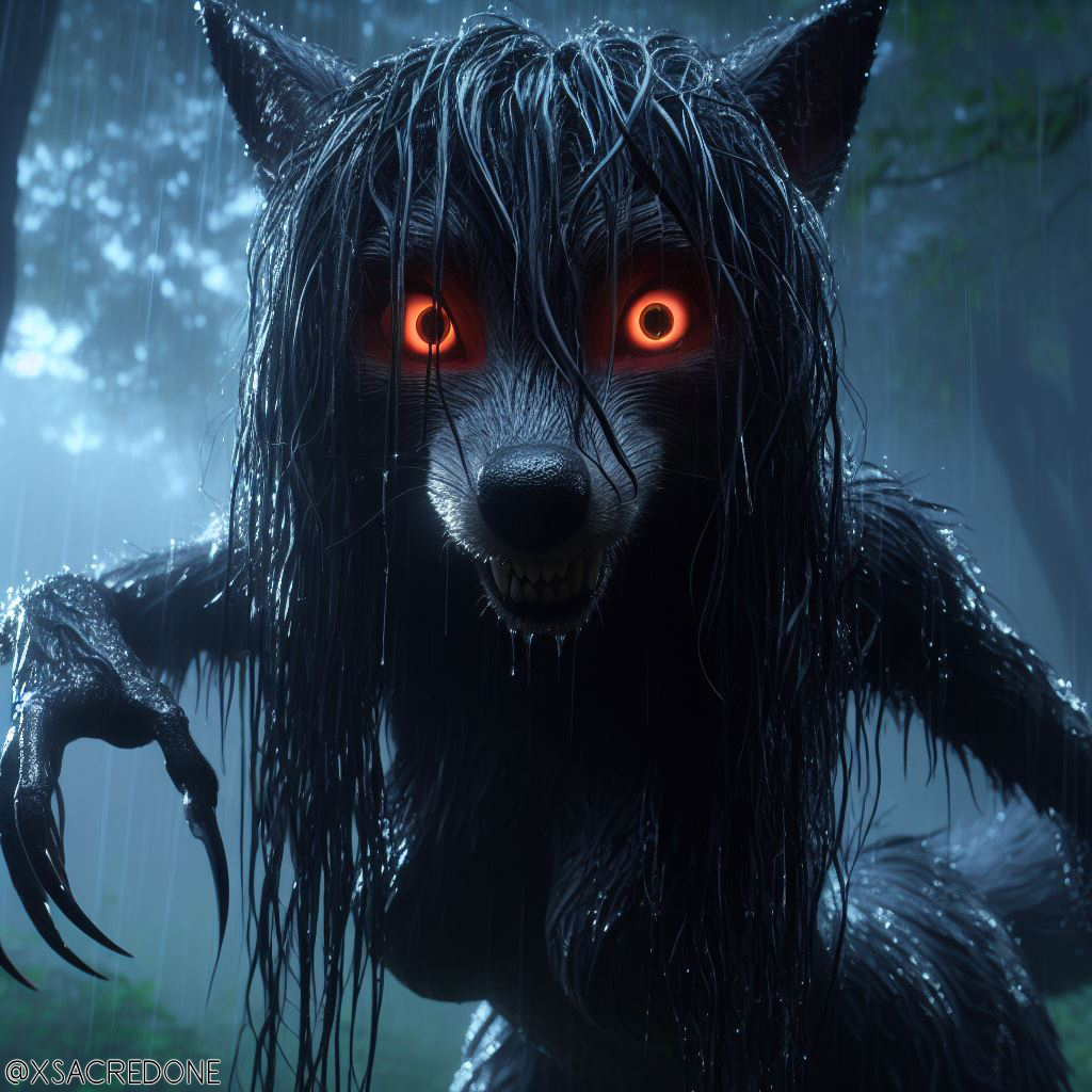 Fox-Cryptid-7827-5 'Tar fox' by xSacredOne on DeviantArt