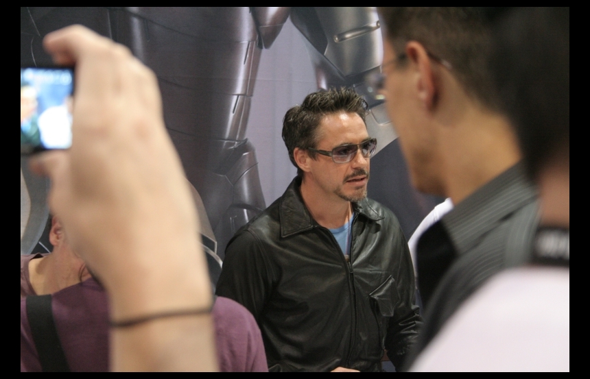 Robert Downey Jr. at ComiCon