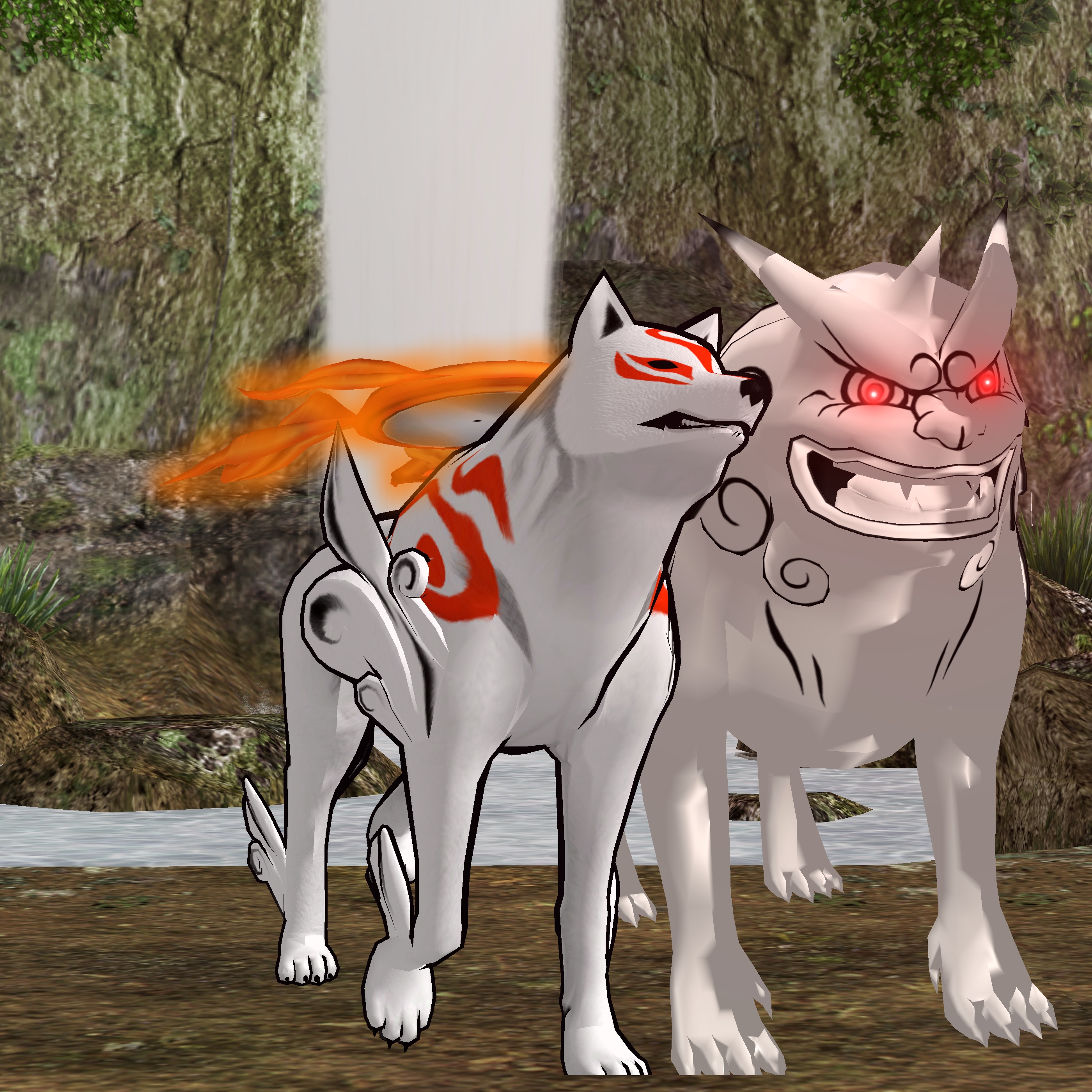 I LOVE YOU Okami Amaterasu So you wanna play with