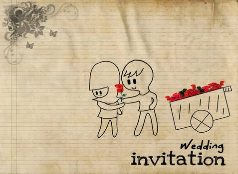 my wedding invitation