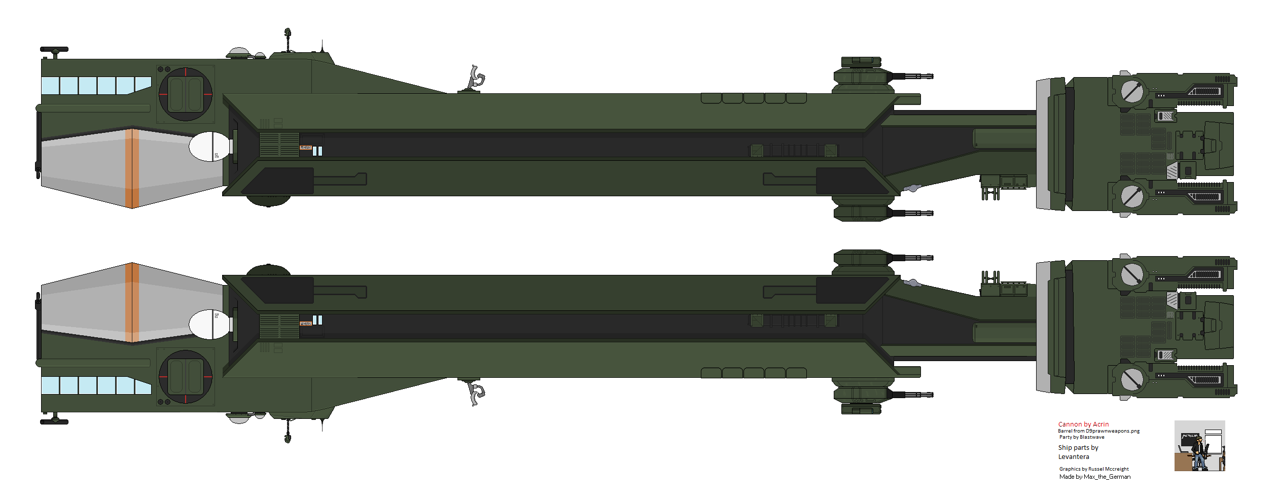 CR-80 E2 Recon Frigatte by ApocalypticMax on DeviantArt
