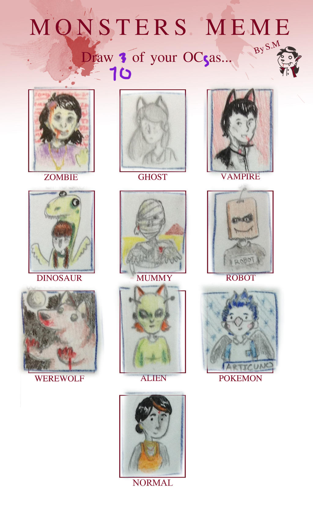 Monster Mem Monsters Meme 1 by maggie-memes on DeviantArt