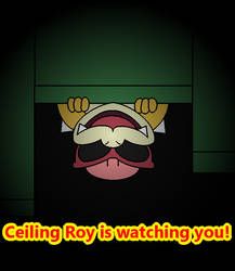 Ceiling Roy is watching you