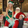 Santa and his Elf Stock
