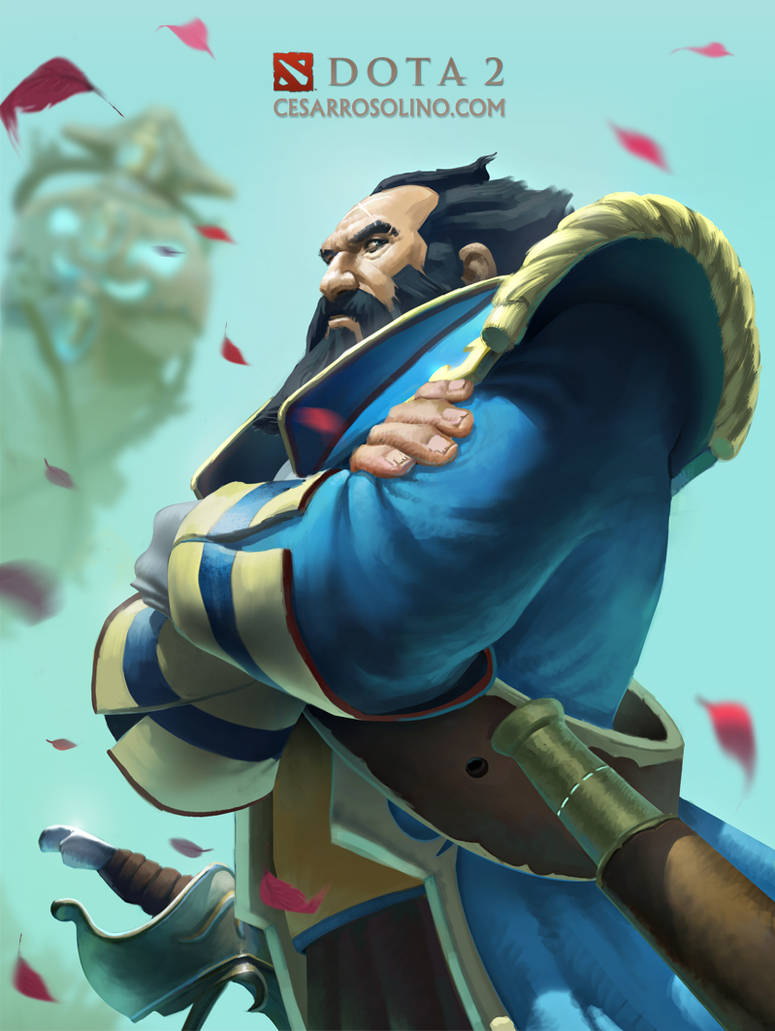 Dota2 Kunkka Fanart by Rosolino