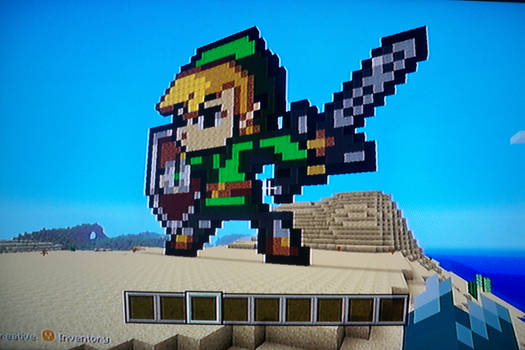 Minecraft Toon Link