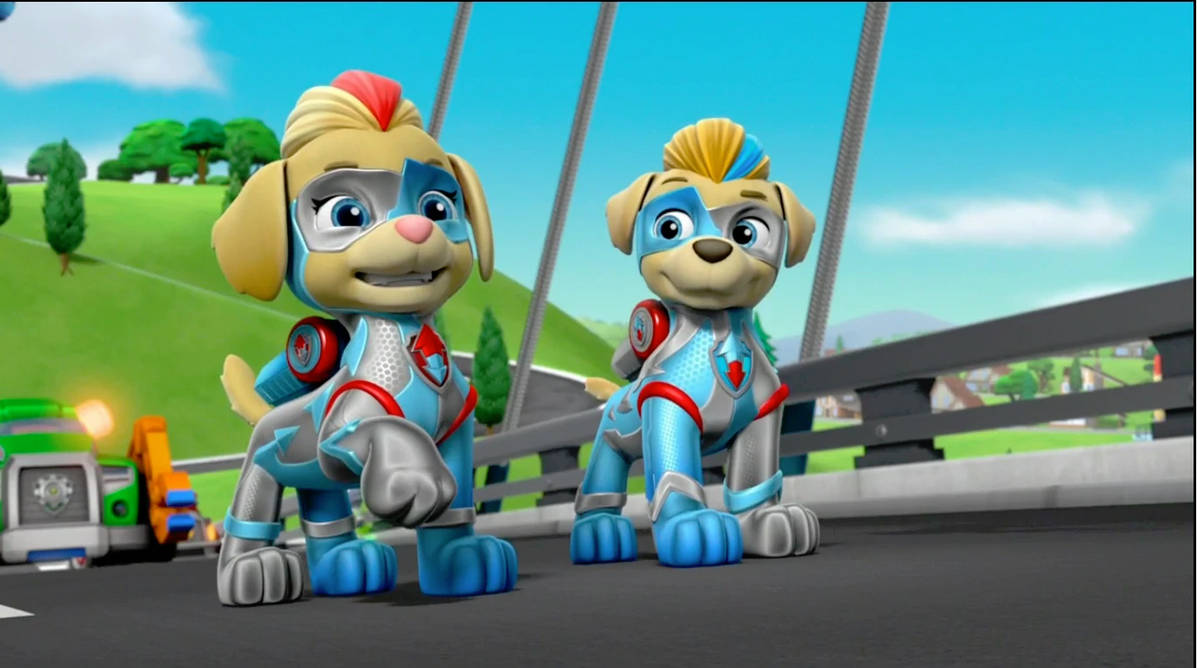 Paw Patrol Tuck and Ella by trackerthepawpatrol on DeviantArt