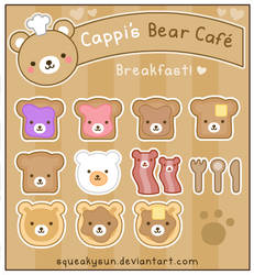 Bear Cafe Breakfast Menu