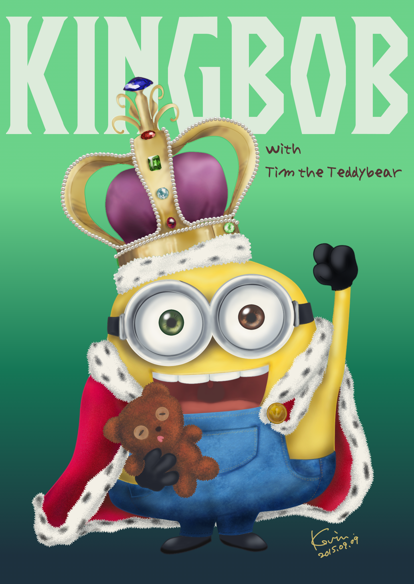 British King]Bob The Minion By Diabolickevin On Deviantart