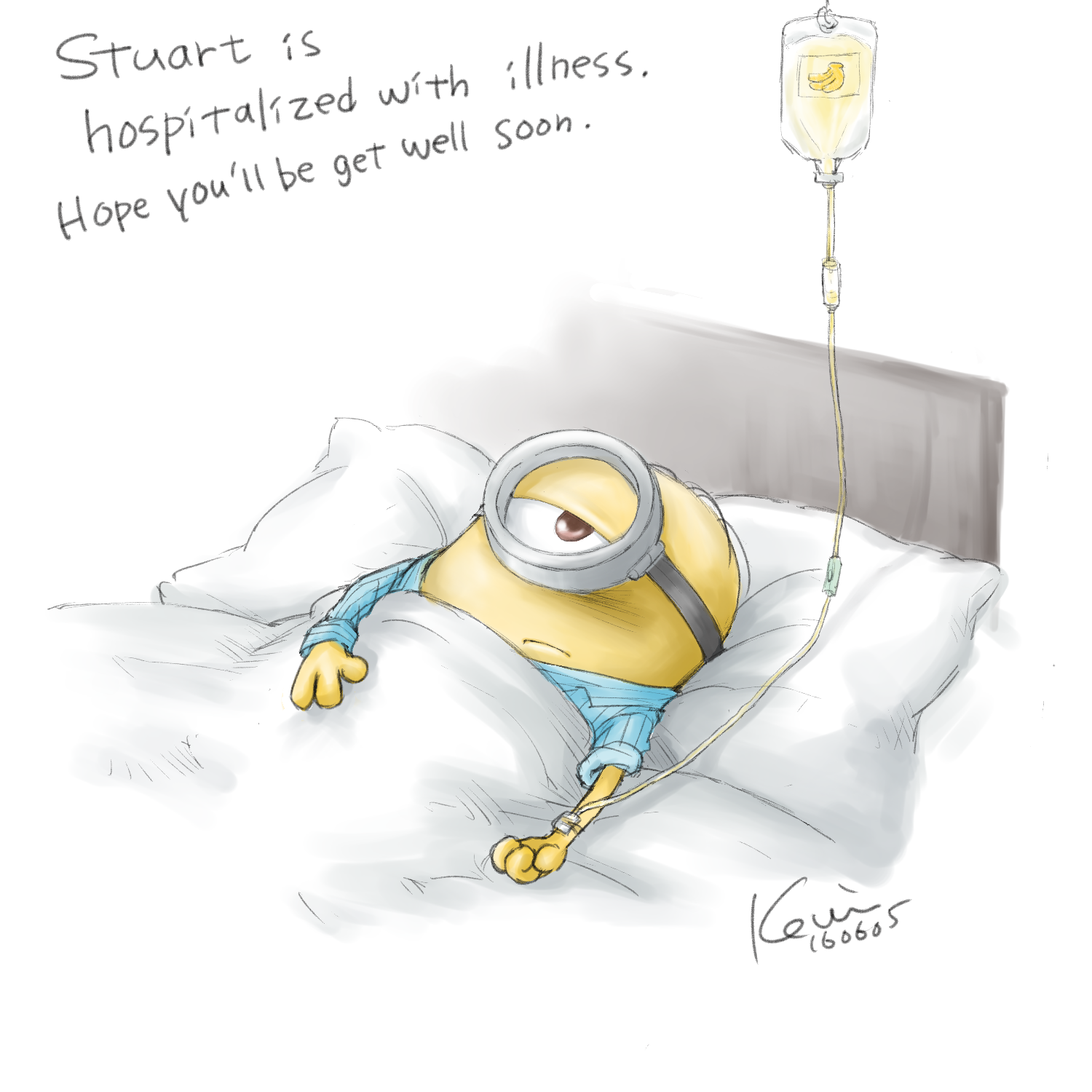 Sick Deviantart Stuart has getting sick. by DiabolicKevin on DeviantArt
