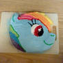 Rainbow Dash Cake