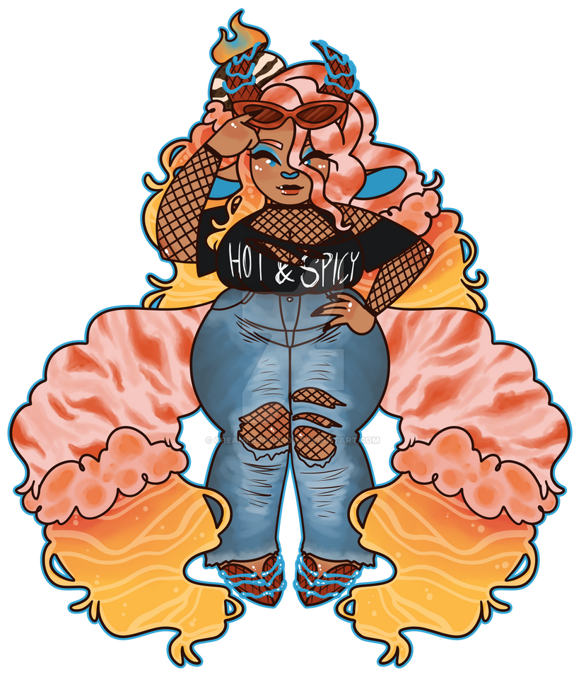 Fireball x Fireball Float by CreameryParlor on DeviantArt