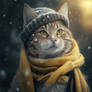 Winter Cat 4