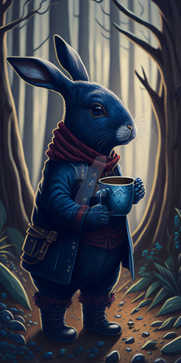 Alice and the rabbit 12 by blinchikmixa on DeviantArt