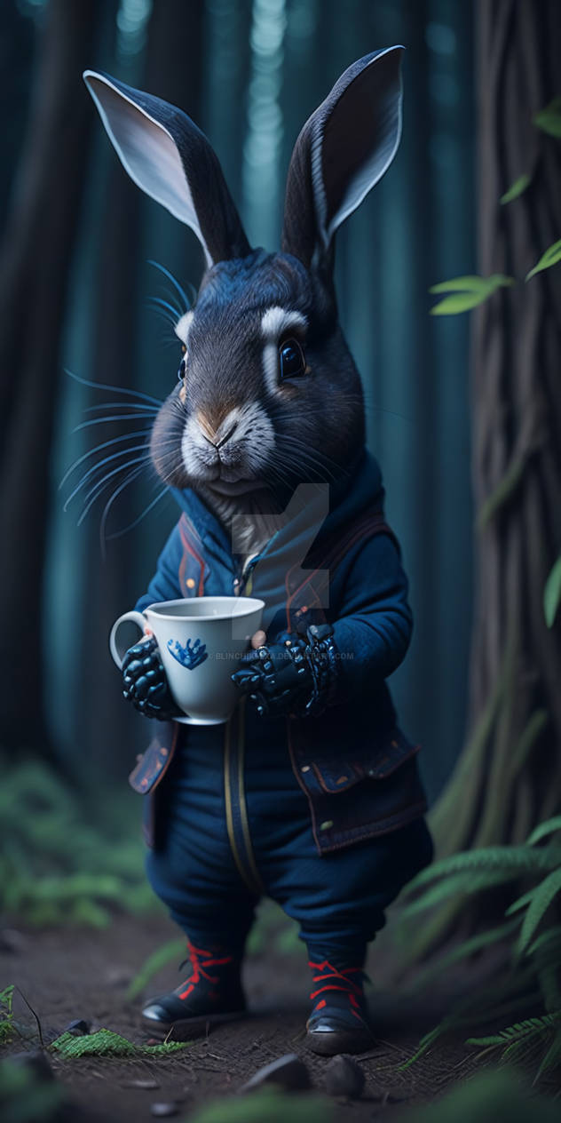 Alice and the rabbit 11 by blinchikmixa on DeviantArt