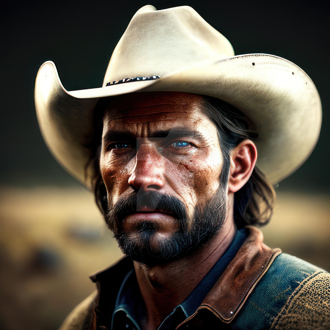 arthur morgan from the game red dead redemption 2, Stable Diffusion