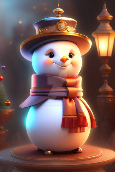 mini snowman by LucieG-Stock on DeviantArt
