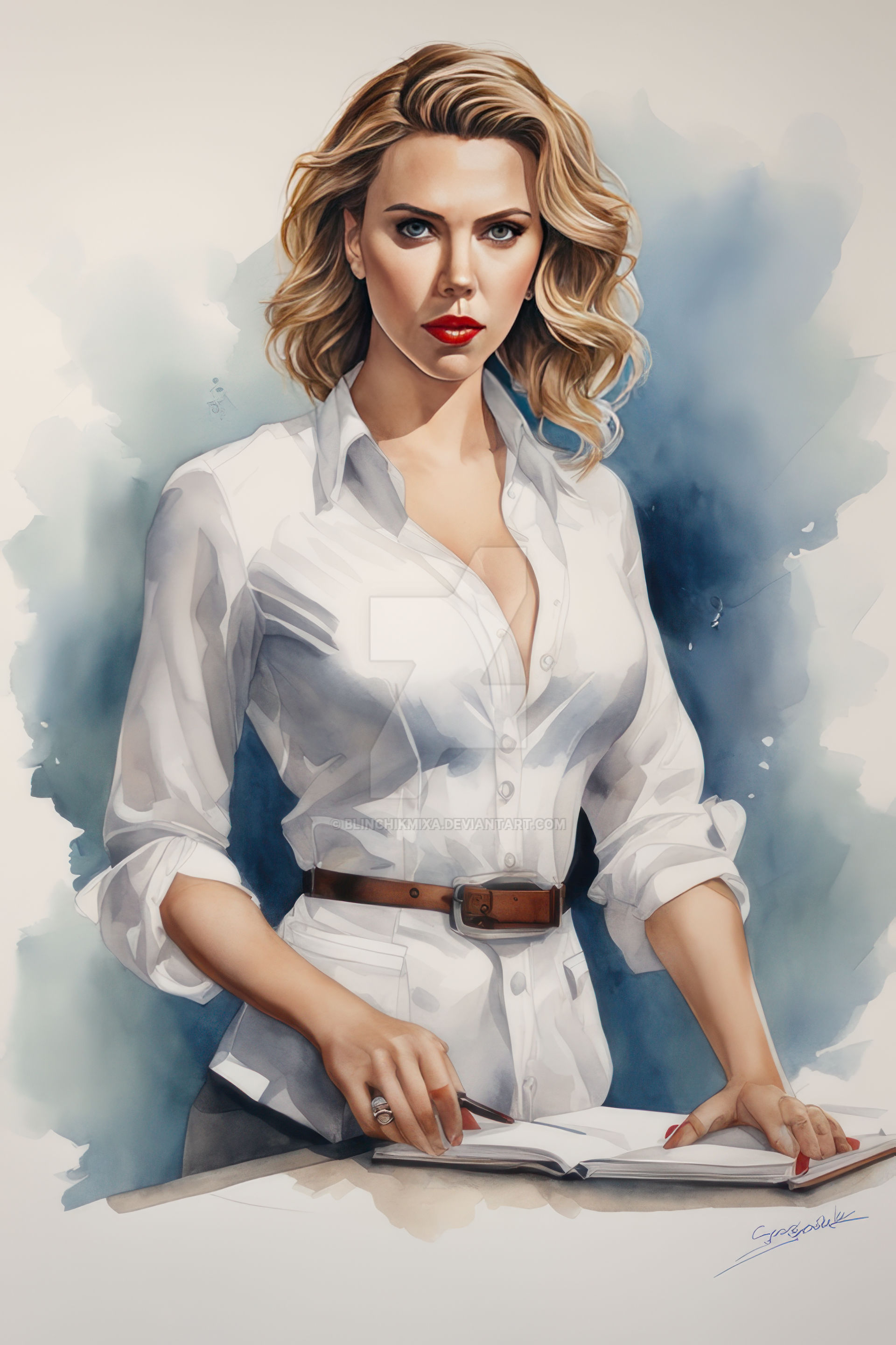 Scarlett Johansson 22 by blinchikmixa on DeviantArt