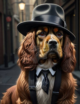 Dog gentleman 1