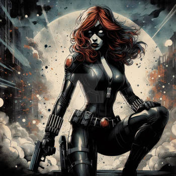 BLACK WIDOW TASKMASTER by TimGrayson on DeviantArt