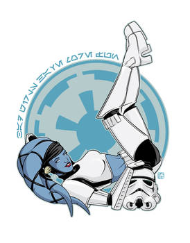 Twi-Lek Stormtrooper Pin-Up