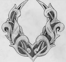 Heart design tattoo