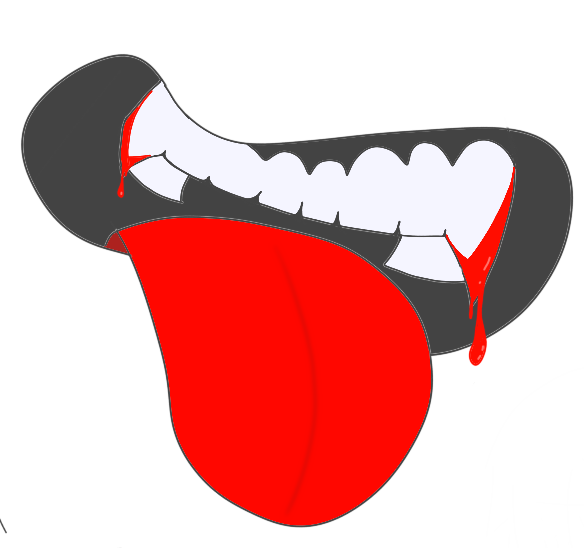Fangs Shape Tooth Deviantart Fangs by SleepDeprivedOtaku12 on DeviantArt