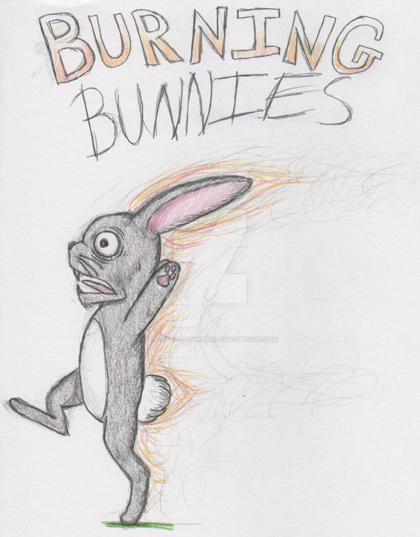 Burning Bunnies by EndOfAllBeginnings on DeviantArt