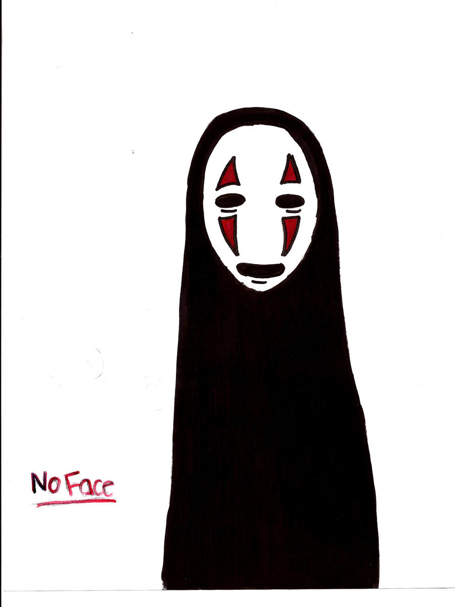 No Face From Spirited Away by AliceFidelRAWR on DeviantArt