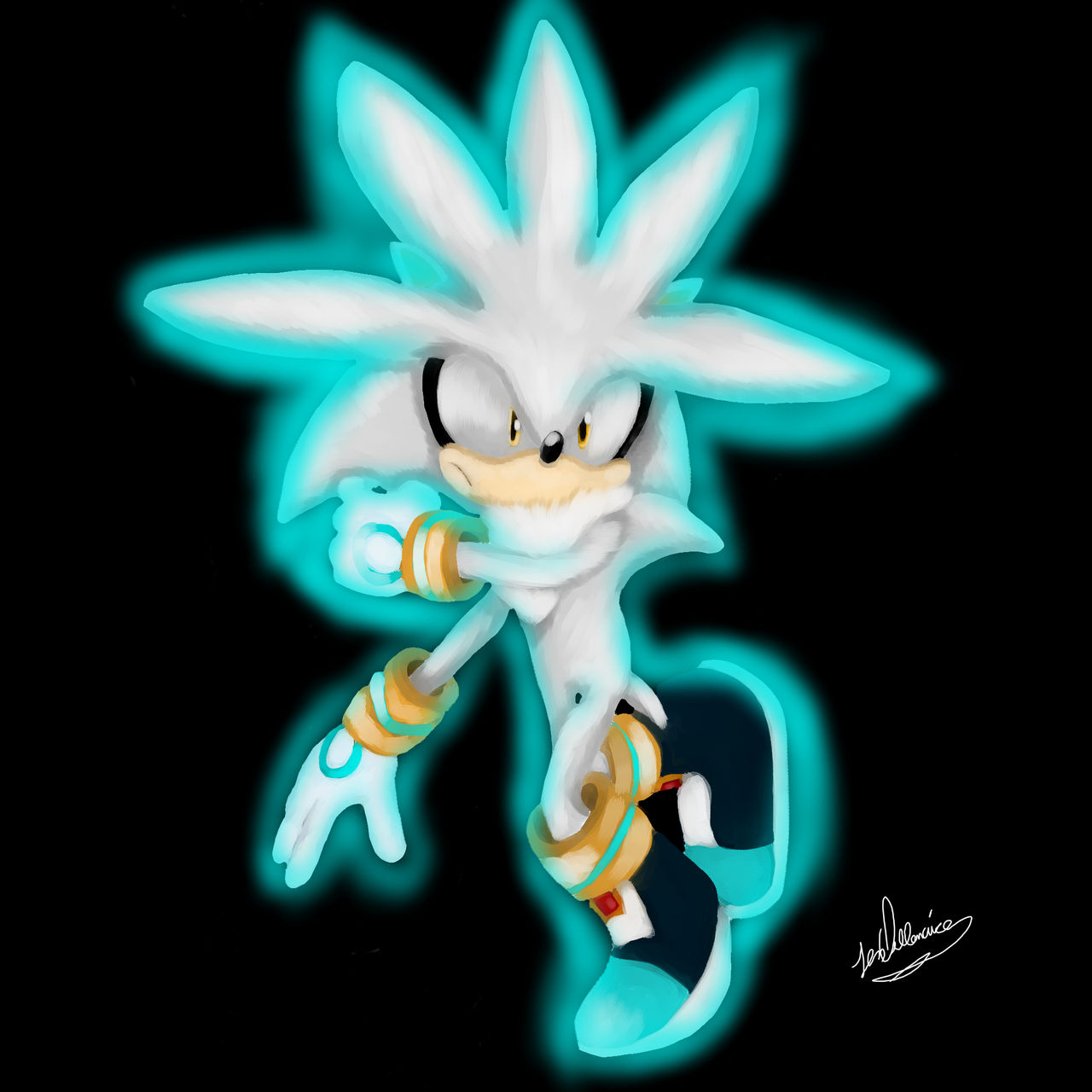 Silver the Hedgehog fanart by FreeTaurus on DeviantArt