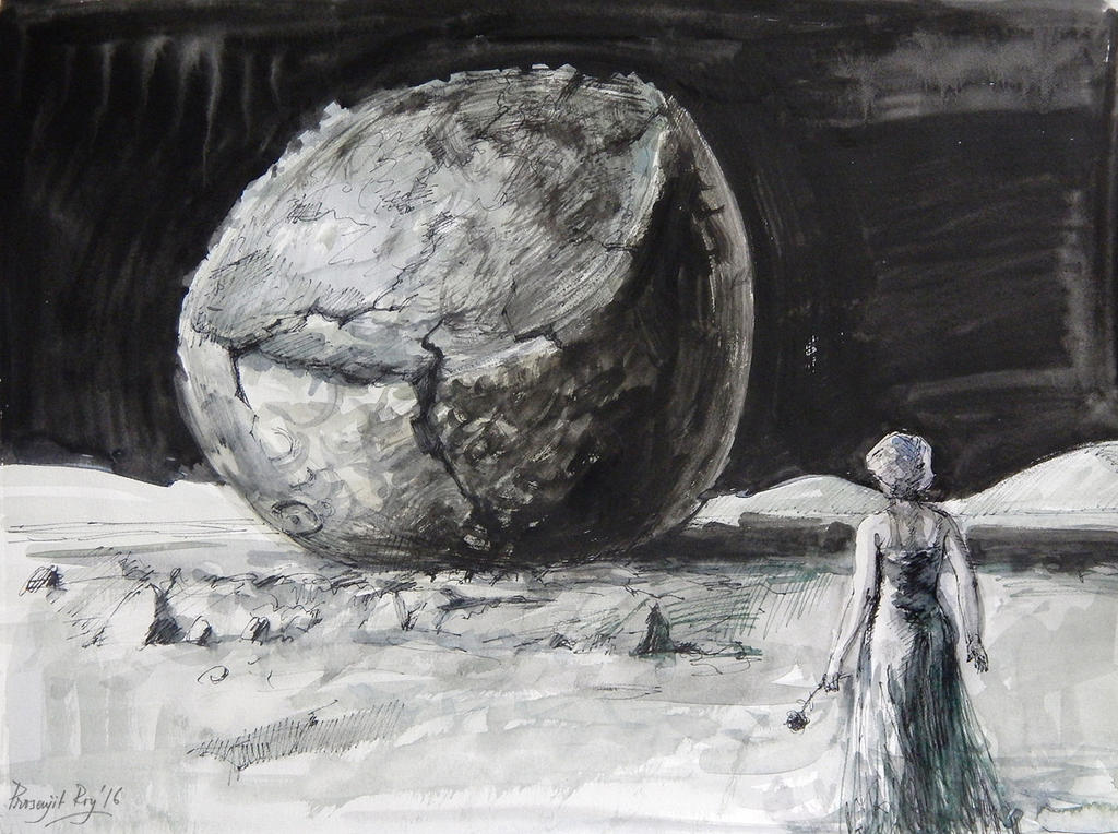 Moonlander - preliminary sketch