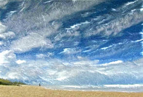 A Buffeting on the Beach