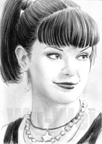 Abby from NCIS mini portrait