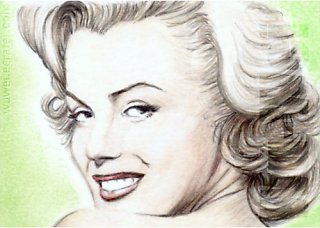 Marilyn Monroe miniature