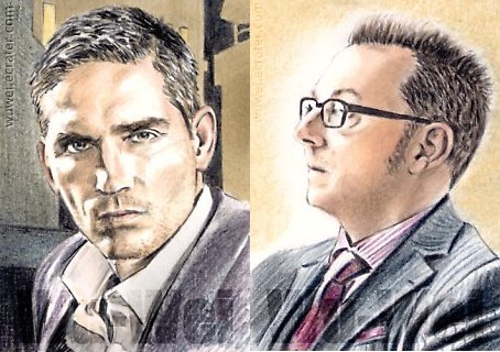 Person of Interest sketchcards