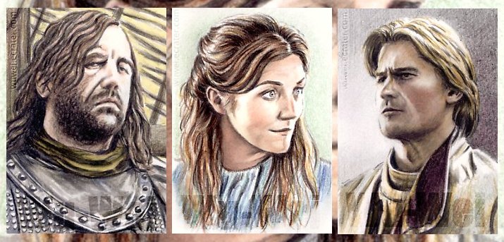 Game of Thrones mini-portraits