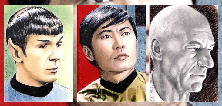 Star Trek mini-portraits