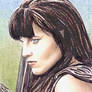 Lucy Lawless mini-portrait