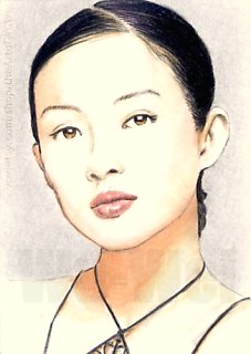 Zhang Ziyi miniature