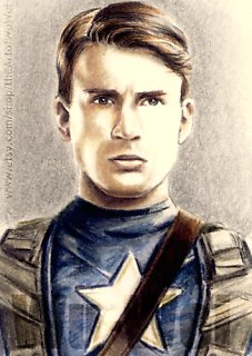 Chris Evans miniature