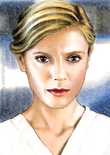 Emilia Fox miniature