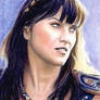 Lucy Lawless miniature