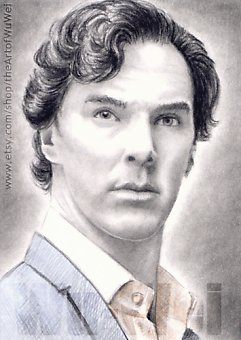 Benedict Cumberbatch miniature