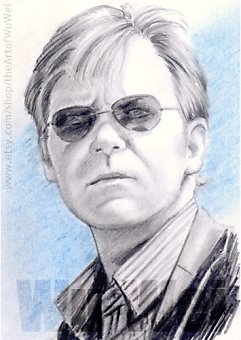 David Caruso miniature