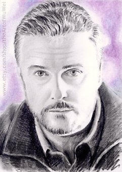 William Petersen miniature