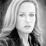 Gillian Anderson miniature