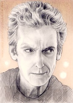 Peter Capaldi miniature