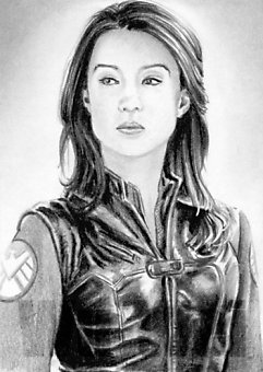 Ming Na Wen miniature