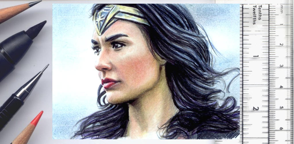 Wonder Woman sketchcard