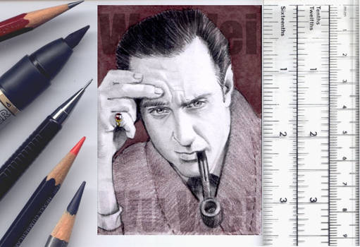 Sherlock Holmes sketchcard